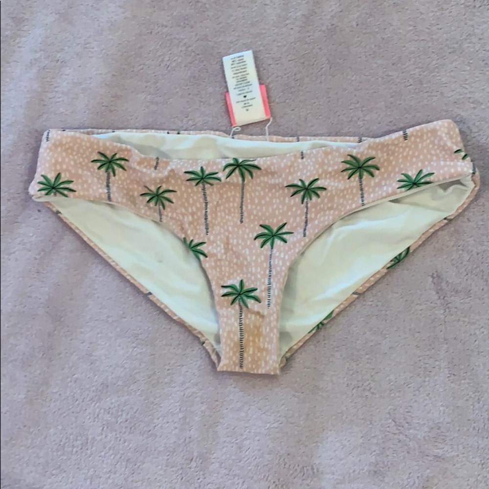 Lolli Swim Palm Tree Print Bikini Bottom